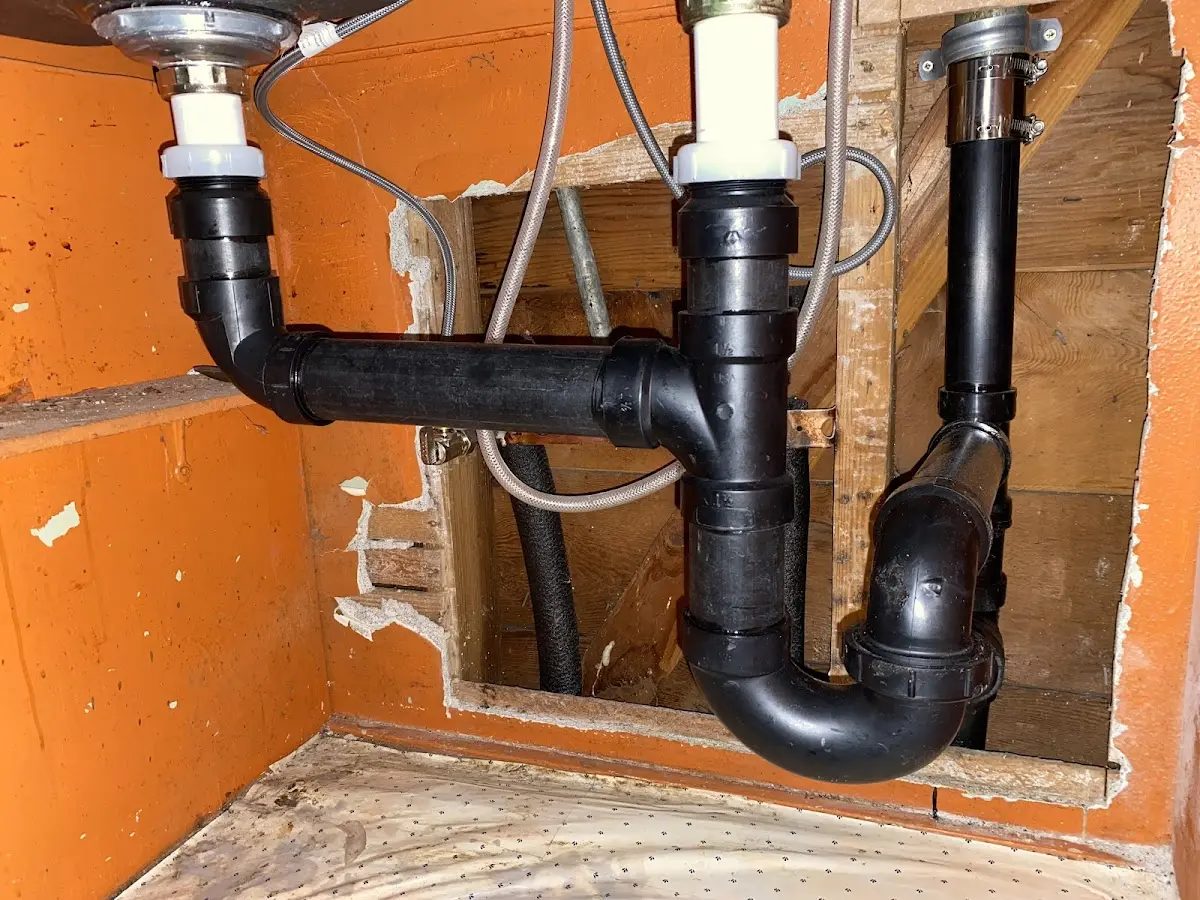 Professional Repiping Services equipment and tools on the job in Salem